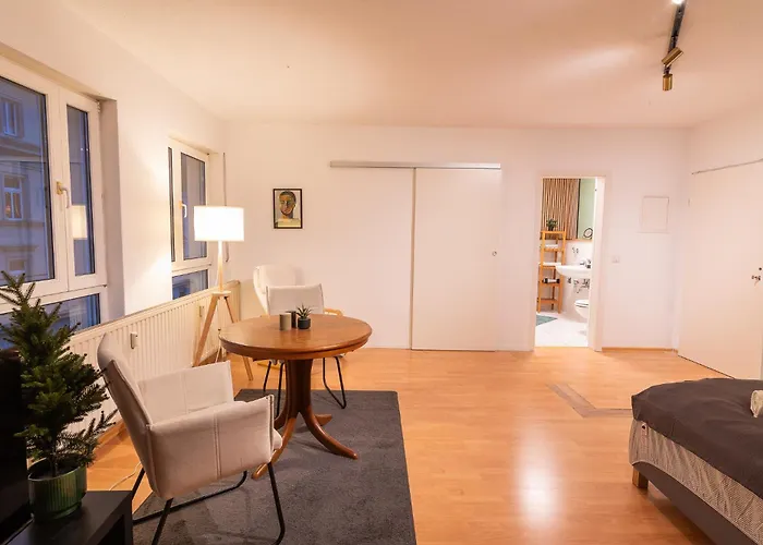 Zweisam Am Alaunpark Apartman Drezda